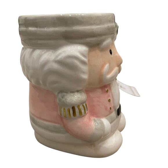 Pastel Pink Christmas Nutcracker Ceramic Mug, Adorable, 2023, NEW! - Picture 5 of 15
